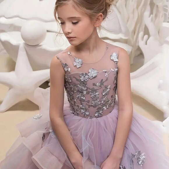 STUNNING GIRLS DRESS - Picture 3 of 5